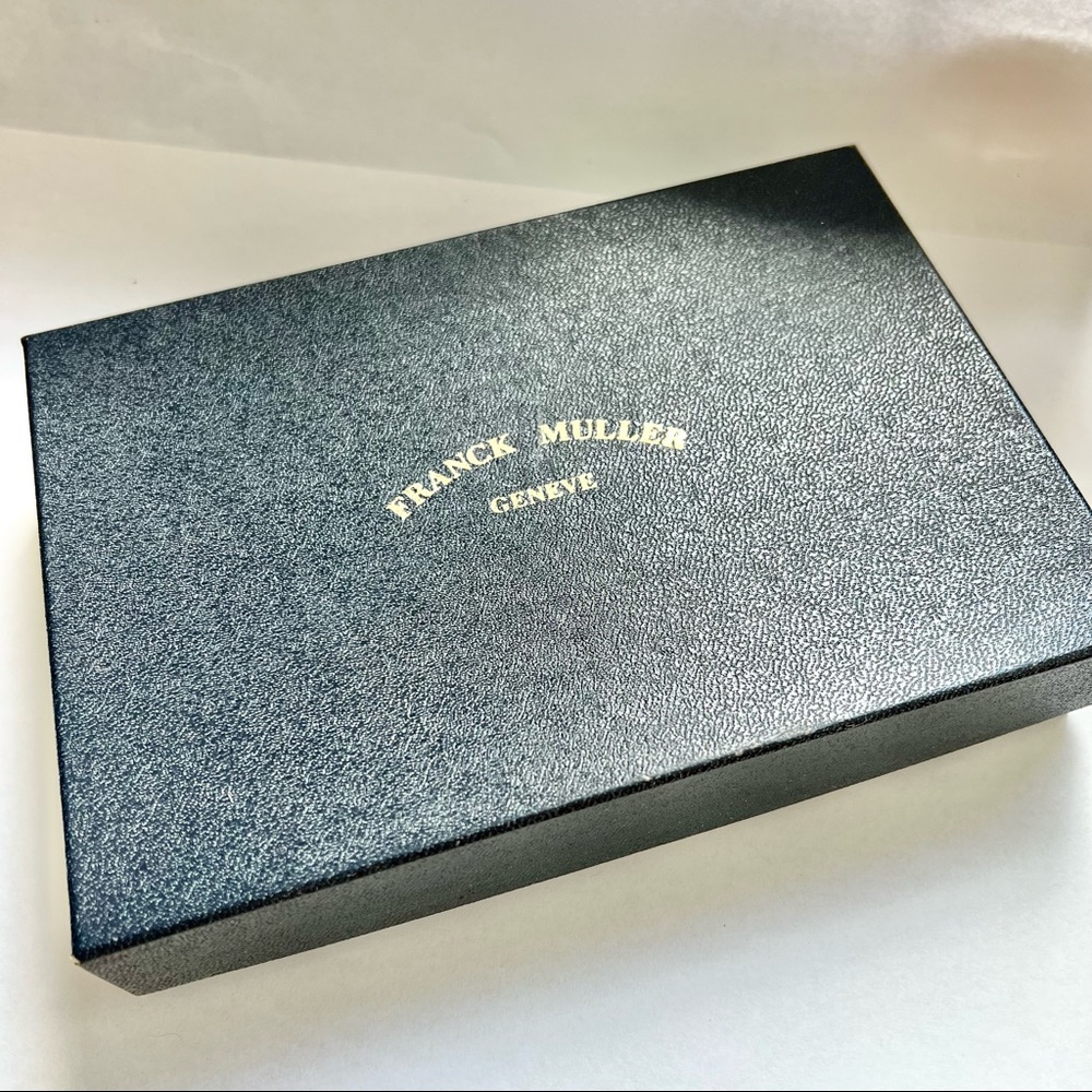 FRANCK MULLER Blue Goods Box 7x4.75x1.5 inches